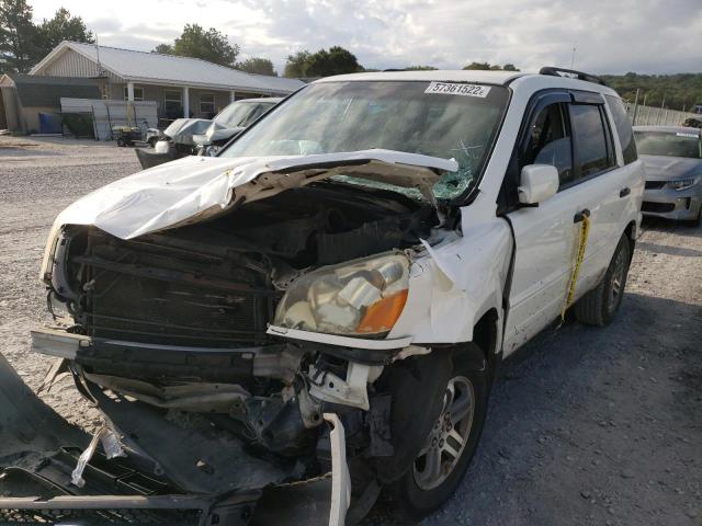 Photo 2 from auction – 2004 HONDA PILOT with VIN 2HKYF18414H536771