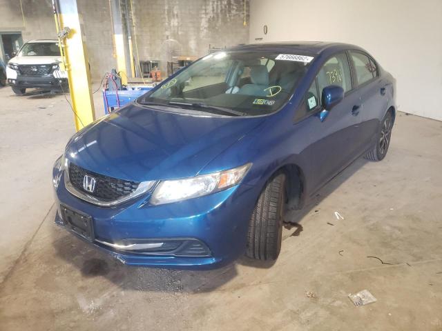 Photo 2 from auction – 2015 HONDA CIVIC EX with VIN 19XFB2F80FE075486