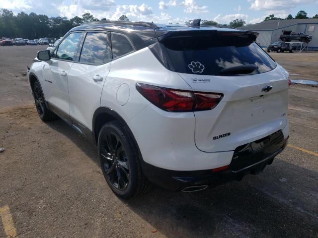 Photo 3 from auction – 2022 CHEVROLET BLAZER with VIN 3GNKBERS4NS168543