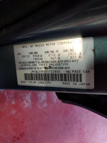 Photo 10 from auction – 2013 MAZDA 3 I with VIN JM1BL1TF0D1723840