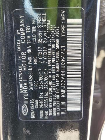 Photo 10 from auction – 2017 HYUNDAI TUCSON with VIN KM8J33A44HU364291