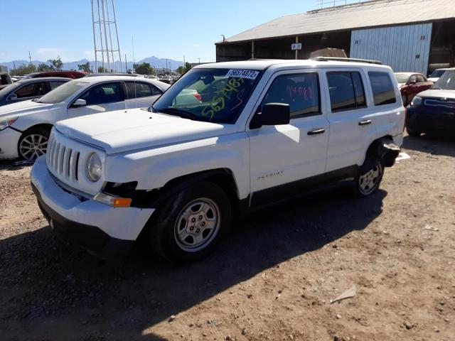 Photo 2 from auction – 2014 JEEP PATRIOT SP with VIN 1C4NJPBBXED726474
