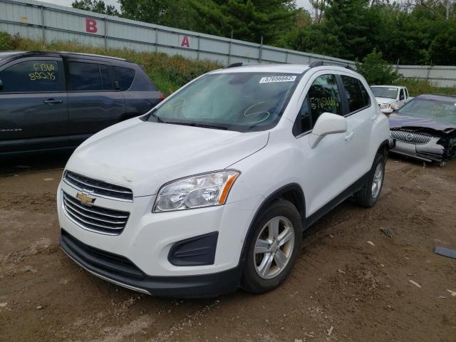 Photo 2 from auction – 2016 CHEVROLET TRAX 1LT with VIN KL7CJLSB9GB665159