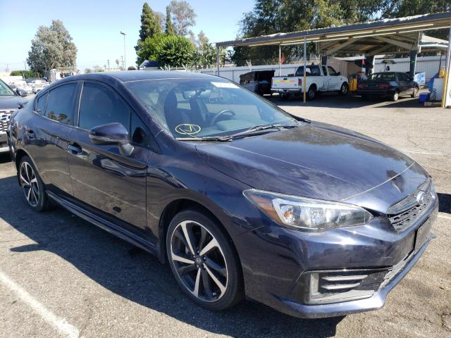 Photo 1 from auction – 2021 SUBARU IMPREZA SP with VIN 4S3GKAL67M3600999
