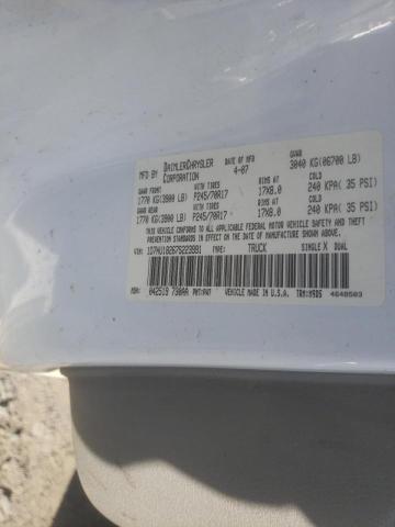 Photo 10 from auction – 2007 DODGE RAM 1500 S with VIN 1D7HU18267S223991