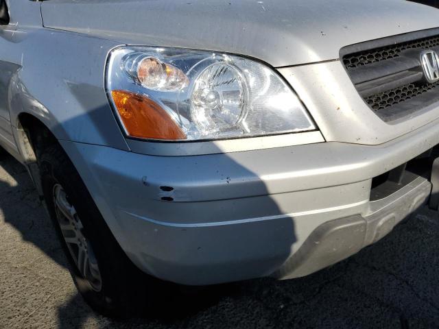 Photo 9 from auction – 2004 HONDA PILOT EXL with VIN 2HKYF18584H588360