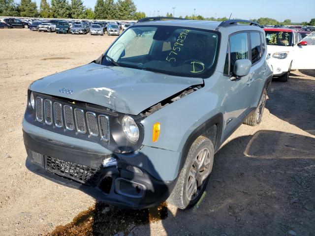 Photo 2 from auction – 2017 JEEP RENEGADE L with VIN ZACCJBBB3HPF55857