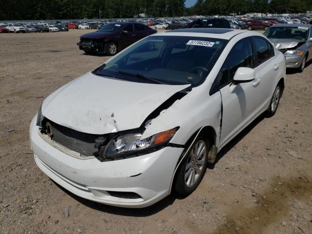 Photo 2 from auction – 2012 HONDA CIVIC EX with VIN 2HGFB2F8XCH557657