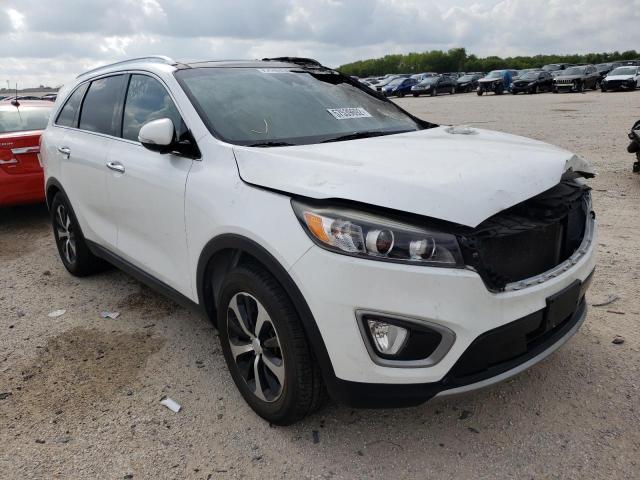 KIA SORENTO EX 2017 with VIN 5XYPH4A5XHG200608 - Photo from auction