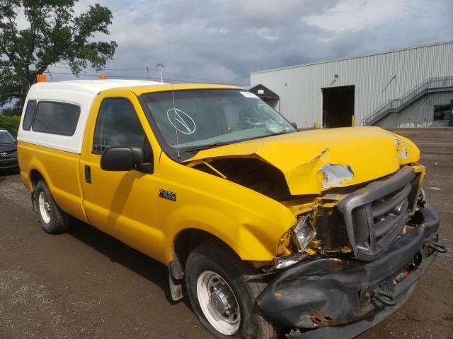 FORD F250 SUPER 2004 with VIN 1FTNF20L14EA37383 - Photo from auction