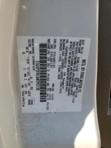 Photo 10 from auction – 2010 FORD FOCUS SE with VIN 1FAHP3FN1AW293138
