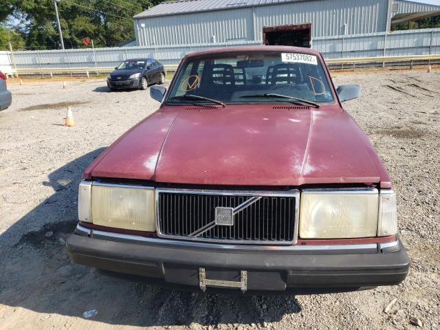 Photo 9 from auction – 1991 VOLVO 240 with VIN YV1AA8846M1449880