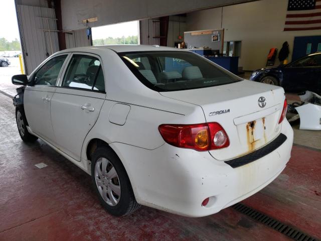 Photo 3 from auction – 2009 TOYOTA COROLLA BA with VIN 2T1BU40E99C055310