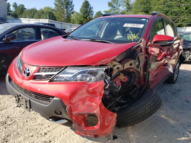 Photo 2 from auction – 2015 TOYOTA RAV4 XLE with VIN 2T3RFREV9FW348785