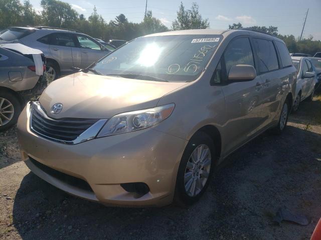 Photo 2 from auction – 2014 TOYOTA SIENNA LE with VIN 5TDJK3DC4ES084140