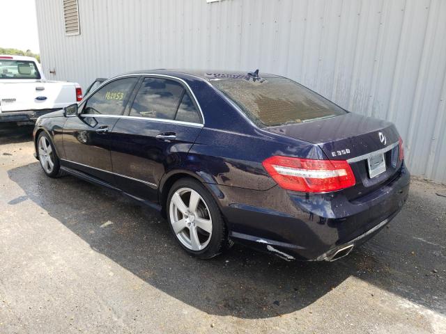 Photo 3 from auction – 2010 MERCEDES-BENZ E 350 with VIN WDDHF5GB4AA163869