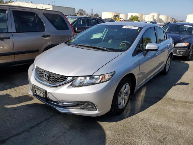 Photo 2 from auction – 2015 HONDA CIVIC LX with VIN 19XFB2F54FE206392