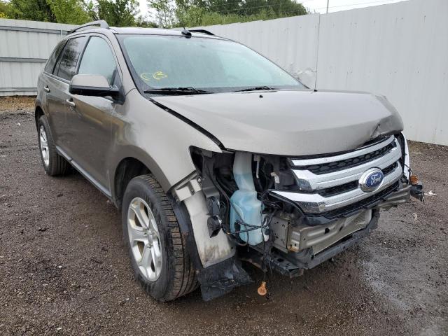 FORD EDGE SEL 2014 with VIN 2FMDK3JC1EBA09507 - Photo from auction