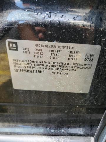 Photo 10 from auction – 2014 CHEVROLET CRUZE LT with VIN 1G1PE5SB3E7132012