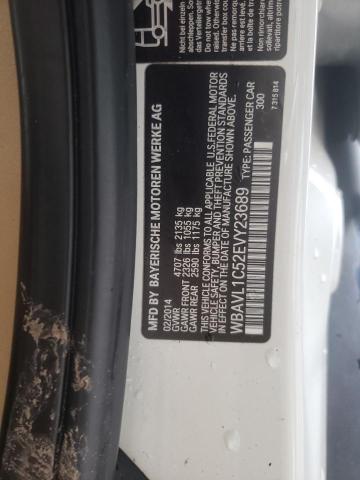 Photo 10 from auction – 2014 BMW X1 XDRIVE2 with VIN WBAVL1C52EVY23689