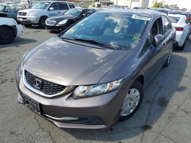 Photo 2 from auction – 2015 HONDA CIVIC LX with VIN 2HGFB2F56FH514380