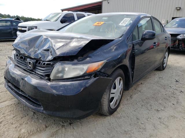 Photo 2 from auction – 2012 HONDA CIVIC LX with VIN 19XFB2F59CE354453