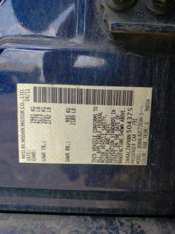 Photo 10 from auction – 2011 NISSAN ALTIMA BAS with VIN 1N4AL2APXBN504375