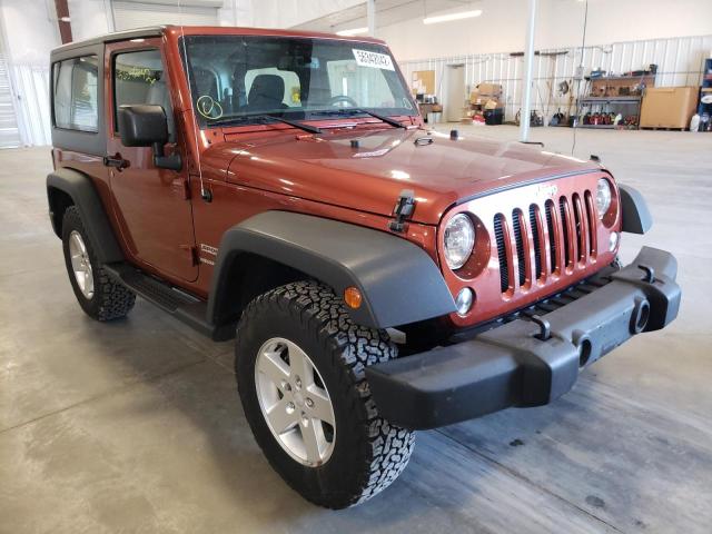 Photo 1 from auction – 2014 JEEP WRANGLER S with VIN 1C4AJWAG2EL188574