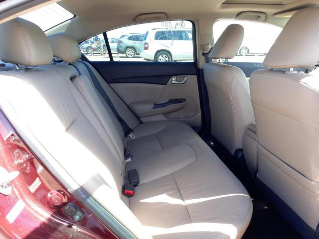 Photo 6 from auction – 2013 HONDA CIVIC EXL with VIN 19XFB2F98DE058120