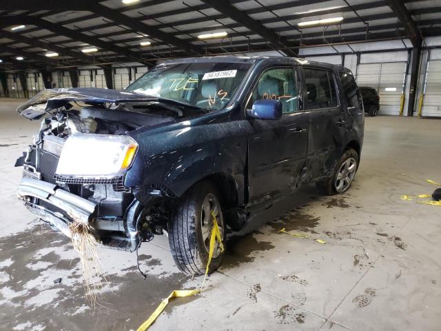 Photo 2 from auction – 2012 HONDA PILOT EXLN with VIN 5FNYF4H75CB004819