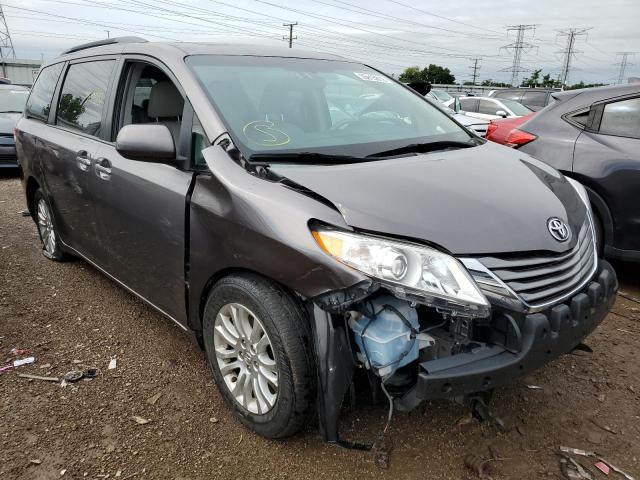 TOYOTA SIENNA XLE 2014 with VIN 5TDYK3DC3ES434548 - Photo from auction