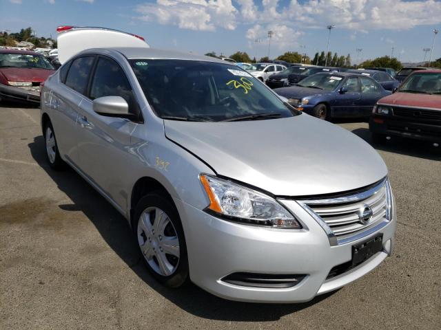 NISSAN SENTRA S 2015 with VIN 3N1AB7AP4FL697254 - Photo from auction