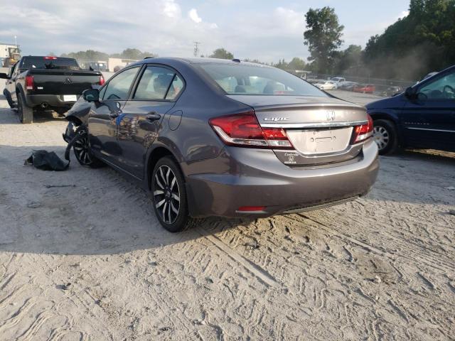 Photo 3 from auction – 2014 HONDA CIVIC EXL with VIN 19XFB2F91EE051334