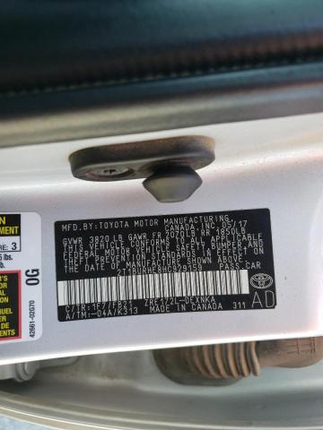 Photo 10 from auction – 2017 TOYOTA COROLLA L with VIN 2T1BURHE8HC929159