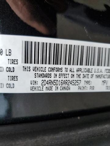 Photo 10 from auction – 2010 DODGE GRAND CARA with VIN 2D4RN5D16AR245257
