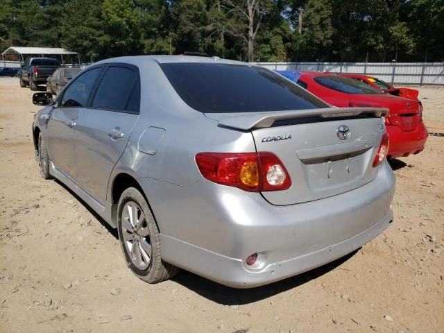 Photo 3 from auction – 2009 TOYOTA COROLLA with VIN 1NXBU40E19Z092866