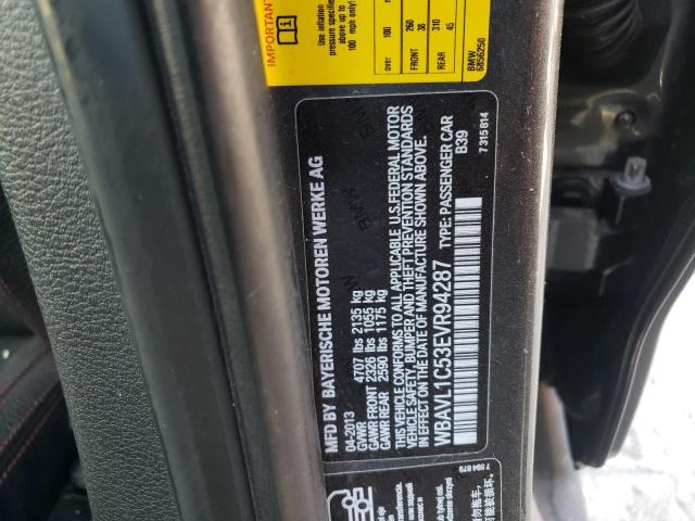 Photo 10 from auction – 2014 BMW X1 XDRIVE2 with VIN WBAVL1C53EVR94287