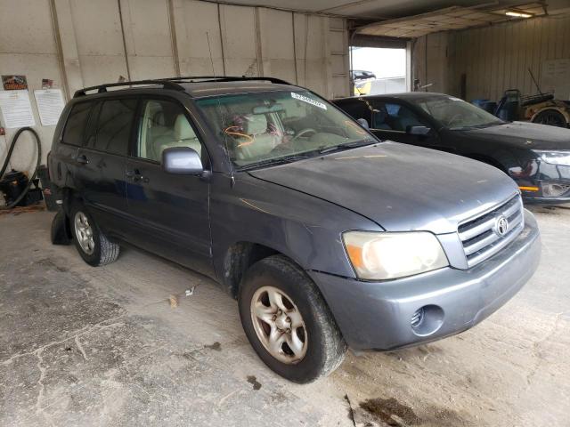 TOYOTA HIGHLANDER 2006 with VIN JTEGD21AX60139014 - Photo from auction