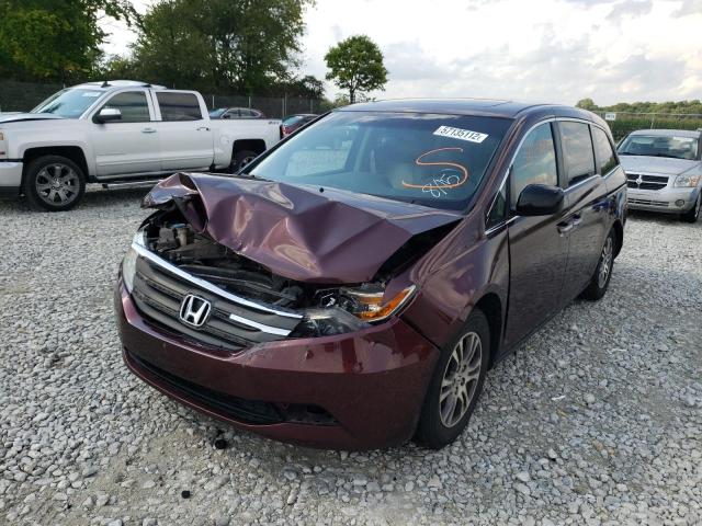 Photo 2 from auction – 2011 HONDA ODYSSEY EX with VIN 5FNRL5H66BB041290