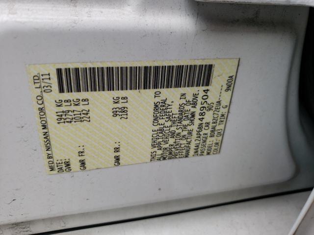 Photo 10 from auction – 2011 NISSAN ALTIMA BAS with VIN 1N4AL2AP6BN489504
