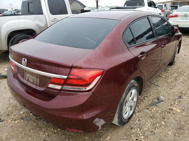 Photo 4 from auction – 2015 HONDA CIVIC LX with VIN 19XFB2F57FE078469