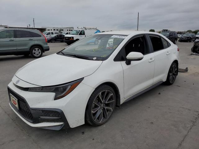 Photo 2 from auction – 2021 TOYOTA COROLLA SE with VIN JTDS4MCEXMJ064591
