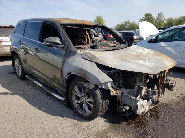 TOYOTA HIGHLANDER 2015 with VIN 5TDBKRFH8FS132787 - Photo from auction