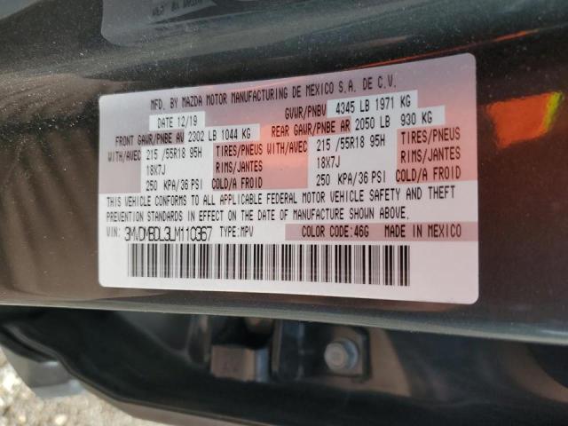 Photo 10 from auction – 2020 MAZDA CX-30 PREF with VIN 3MVDMBDL3LM110367