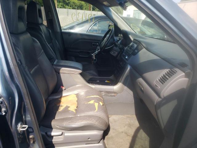 Photo 5 from auction – 2005 HONDA PILOT EXL with VIN 5FNYF18515B062507
