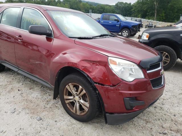 Photo 9 from auction – 2010 CHEVROLET EQUINOX LS with VIN 2CNFLCEW1A6204777