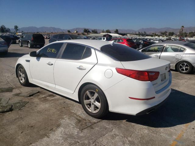 Photo 3 from auction – 2014 KIA OPTIMA LX with VIN KNAGM4A70E5477119