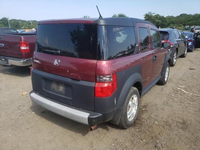 Photo 4 from auction – 2008 HONDA ELEMENT LX with VIN 5J6YH18388L010781
