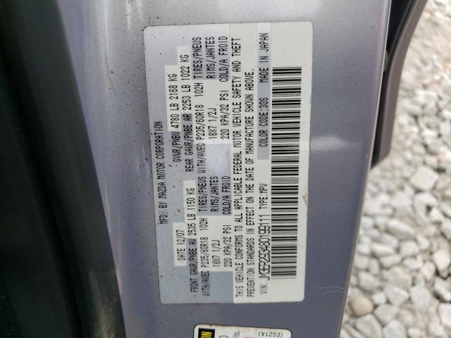 Photo 10 from auction – 2008 MAZDA CX-7 with VIN JM3ER293480199111
