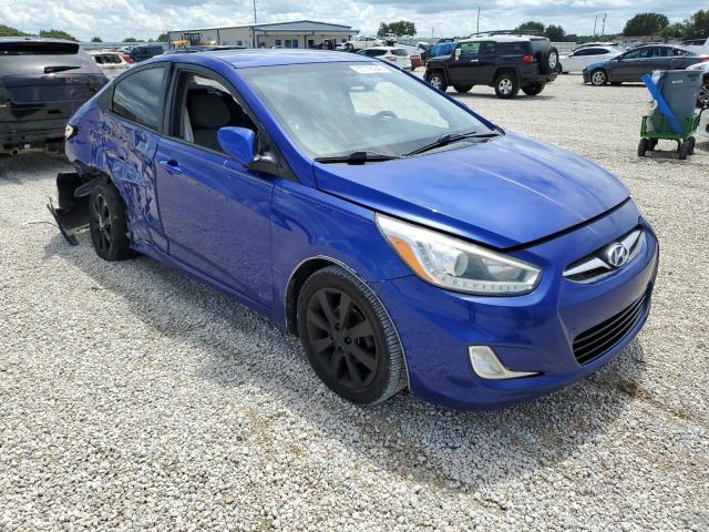 HYUNDAI ACCENT GLS 2014 with VIN KMHCU4AE0EU608227 - Photo from auction